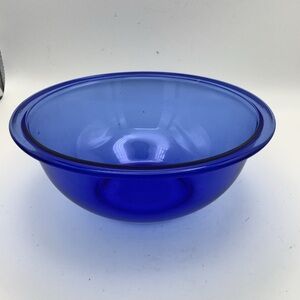 Vintage Pyrex 323 Cobalt  Blue Glass Serving/Mixing Bowl
